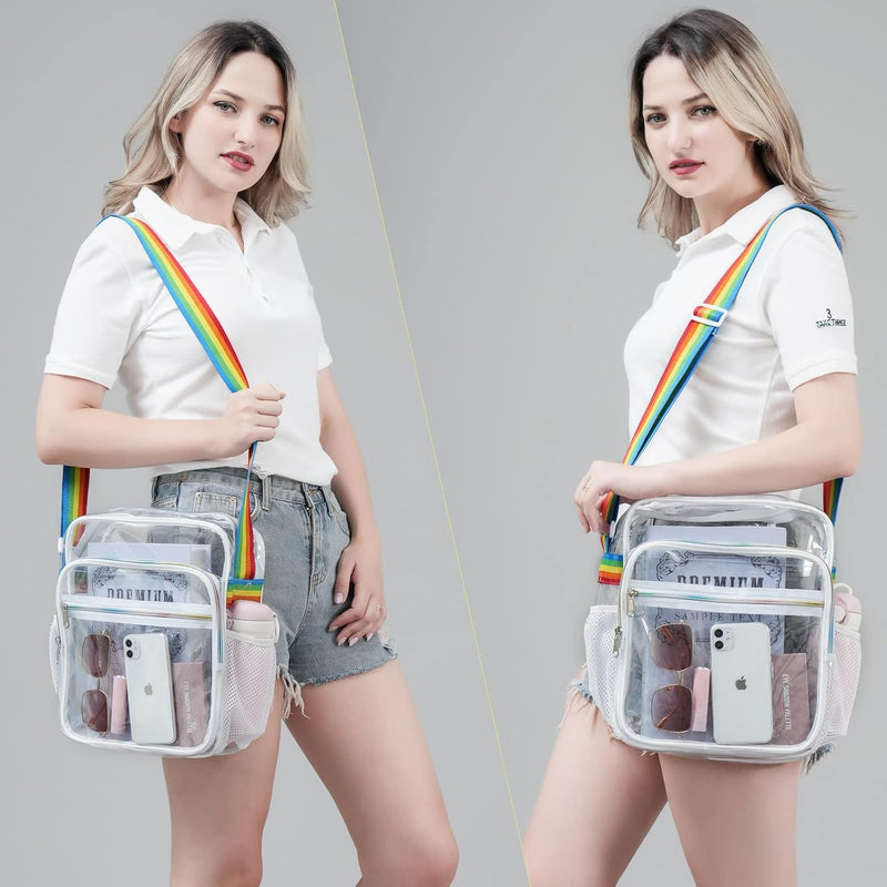 Clear Stadium Approved Crossbody Bag – Nova
