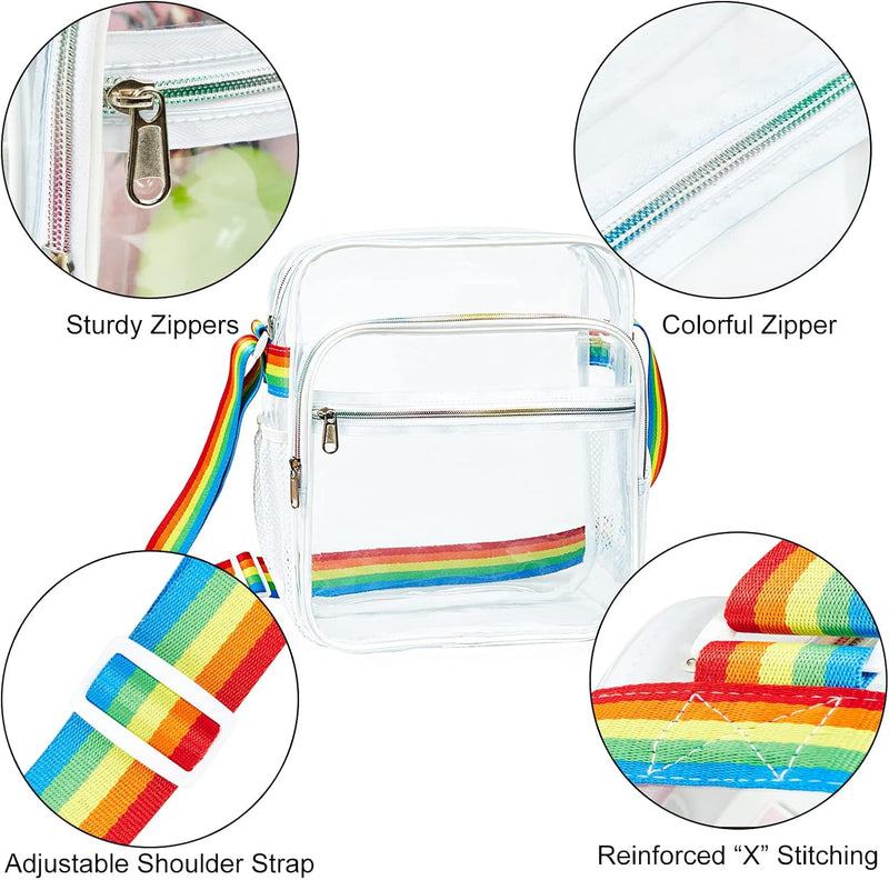 Clear Stadium Approved Crossbody Bag – Nova