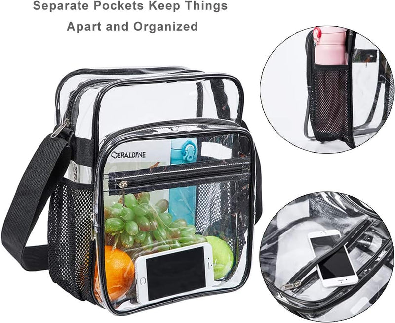 Clear Stadium Approved Crossbody Bag – Nova