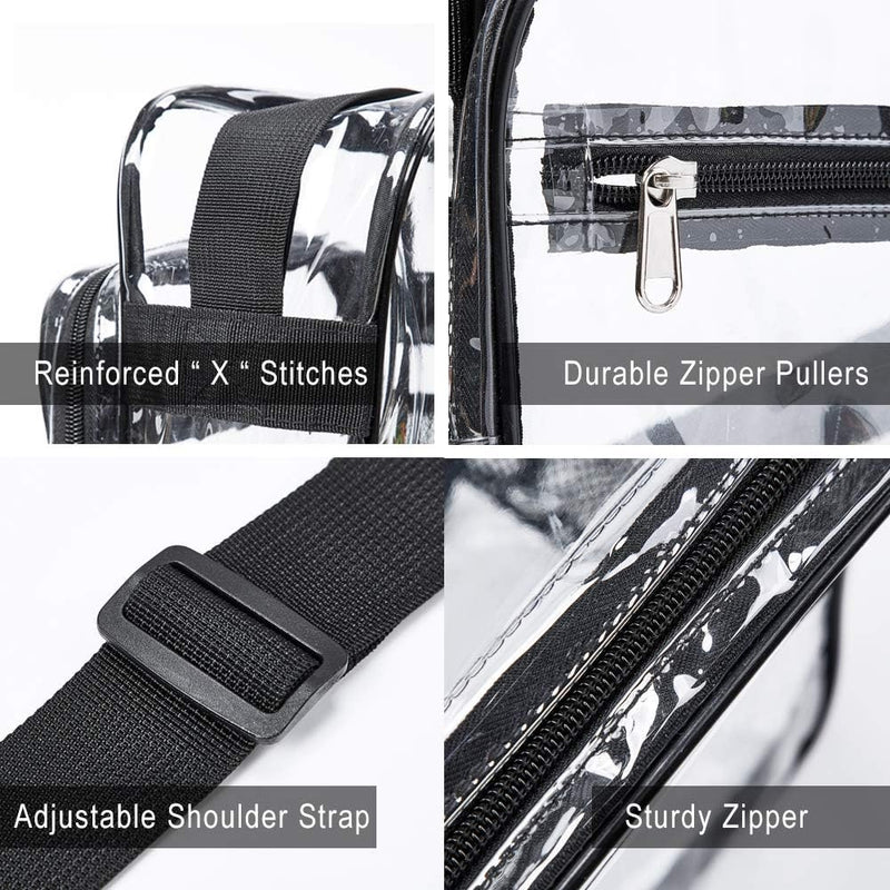 Clear Stadium Approved Crossbody Bag – Nova