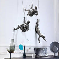 Climber Wall Sculpture – PeakFigures-Falling climber-State of Style