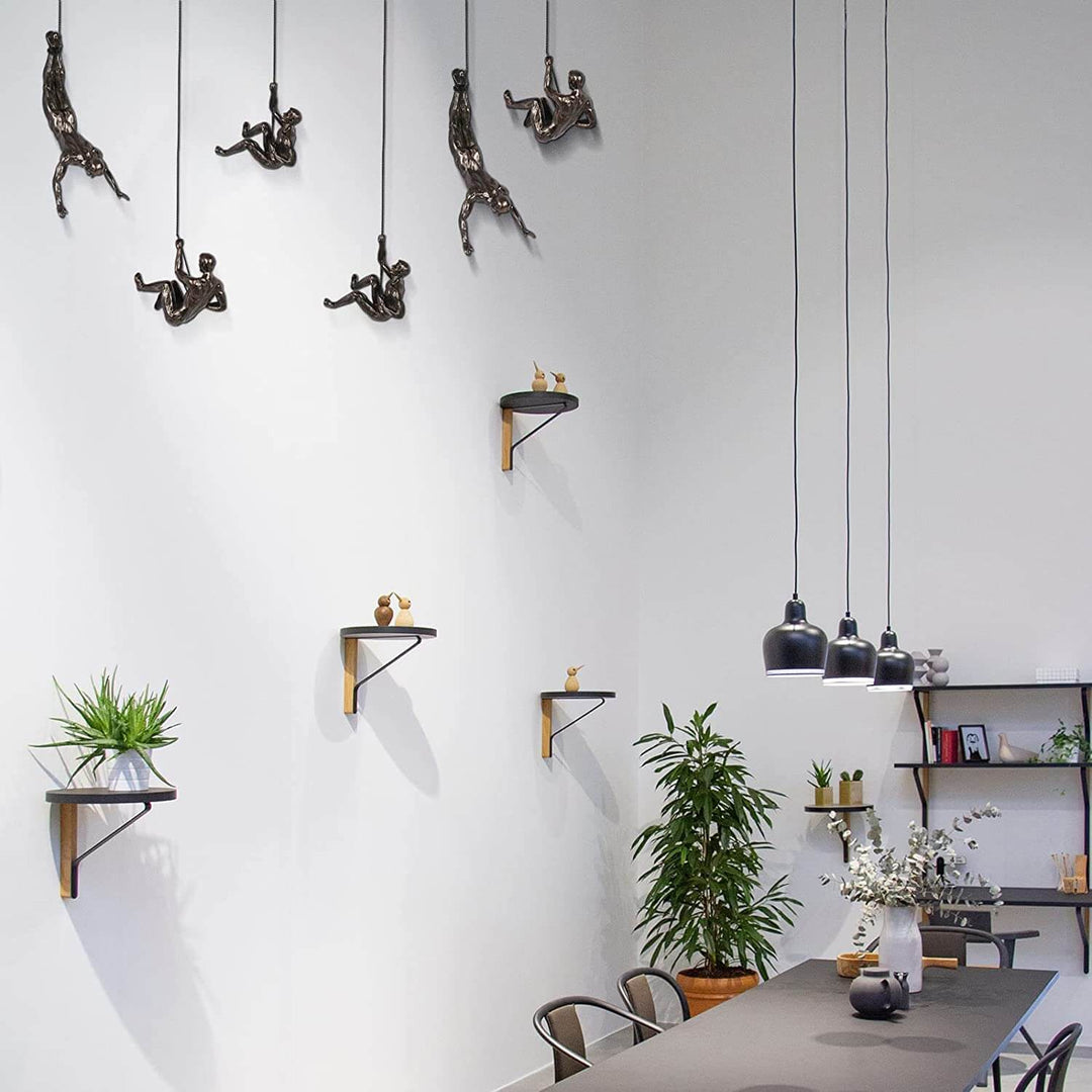 Climber Wall Sculpture – PeakFigures-Falling climber-State of Style