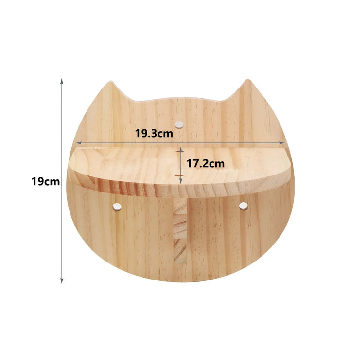 Climbing Wall Shelf for Cats with Scratching Post - ClimbPaws-Striped Cat Hammock-State of Style