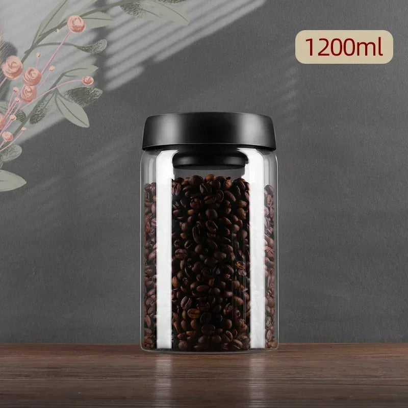 Coffee Bean Storage Jar - AirVault-1200ml-State of Style