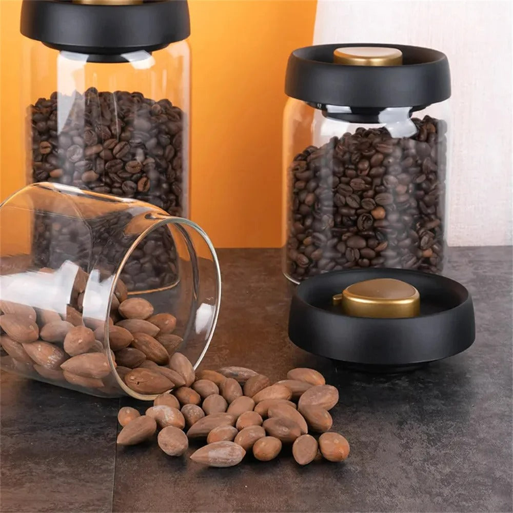 Coffee Bean Storage Jar - AirVault-500ml-State of Style