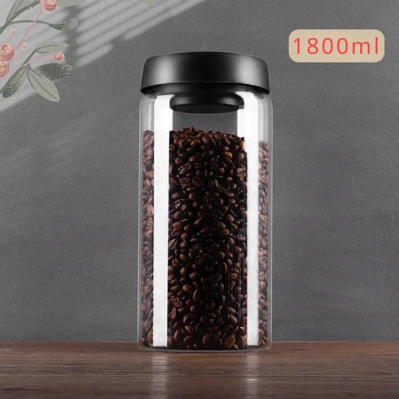 Coffee Bean Storage Jar - AirVault-500ml-State of Style