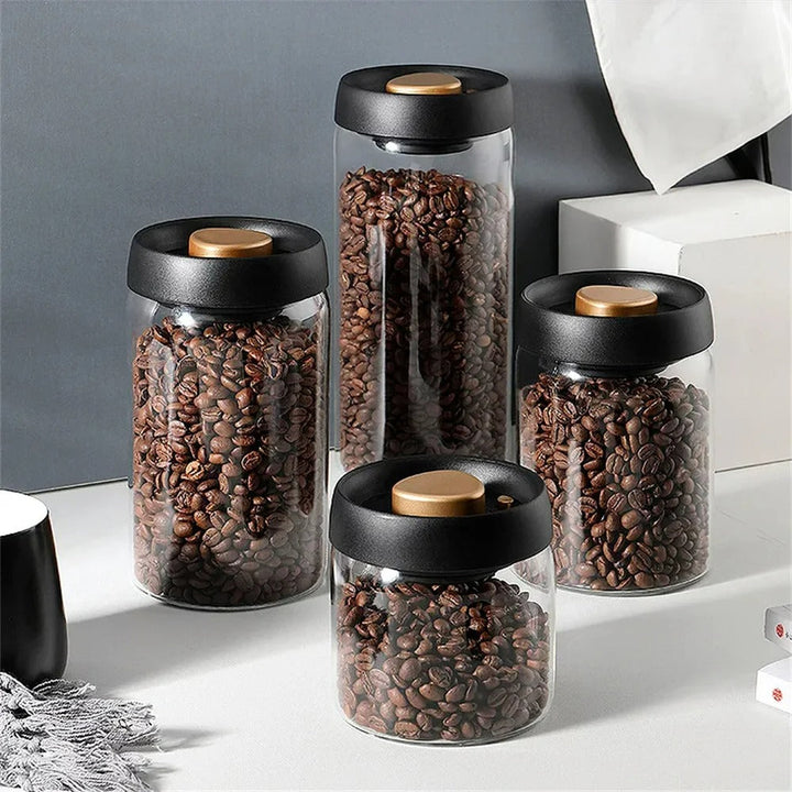 Coffee Bean Storage Jar - AirVault-500ml-State of Style