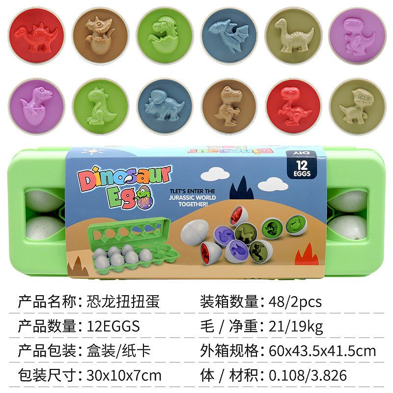 Colorful and Educational Egg Set - ColorMatch-State of Style