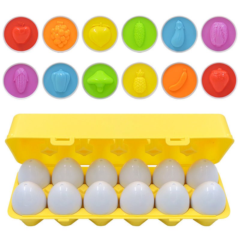 Colorful and Educational Egg Set - ColorMatch-State of Style