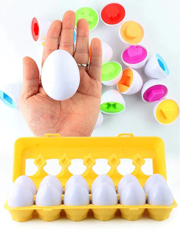 Colorful and Educational Egg Set - ColorMatch-State of Style