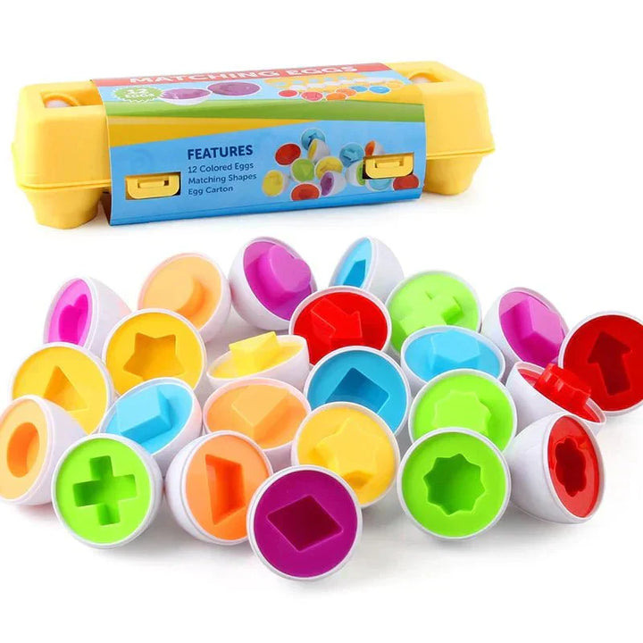 Colorful and Educational Egg Set - ColorMatch-State of Style