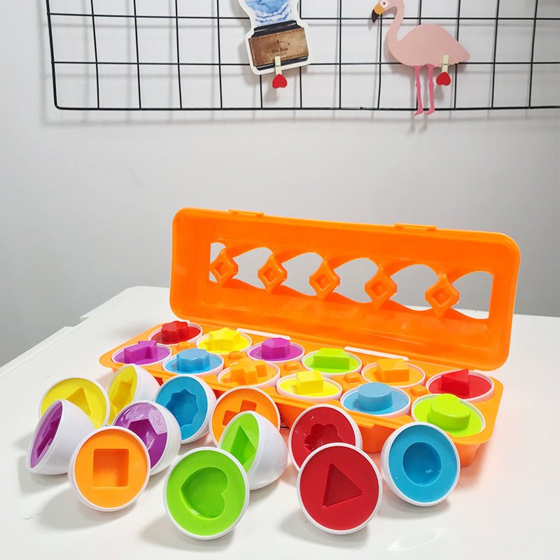Colorful and Educational Egg Set - ColorMatch-State of Style