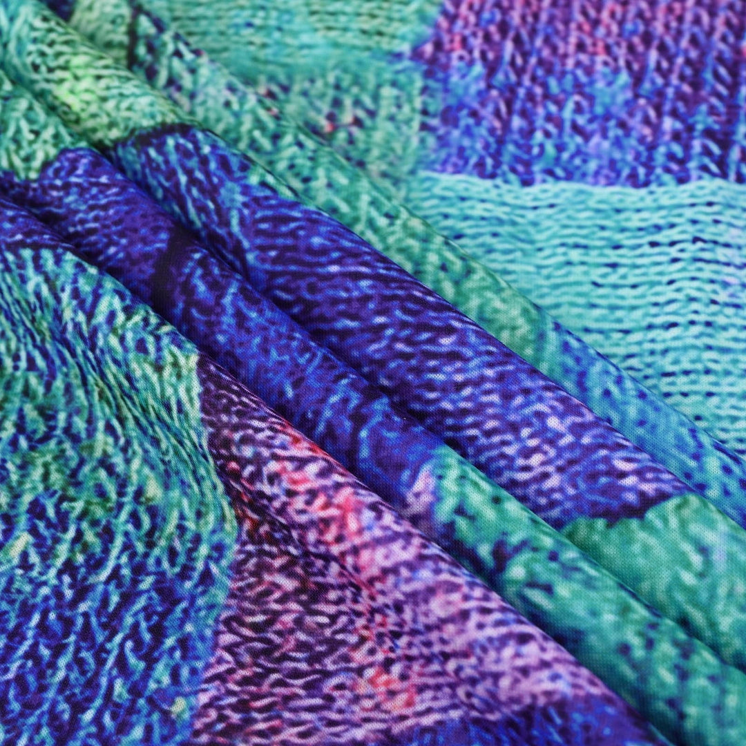 Colorful Sweatshirt with Unique Design - Vivelle-S-State of Style