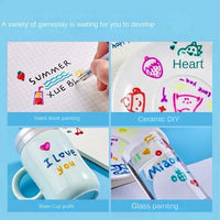 Colourful Gel Pen Set for Creative 3D Designs - 3D ArtPen Set-State of Style