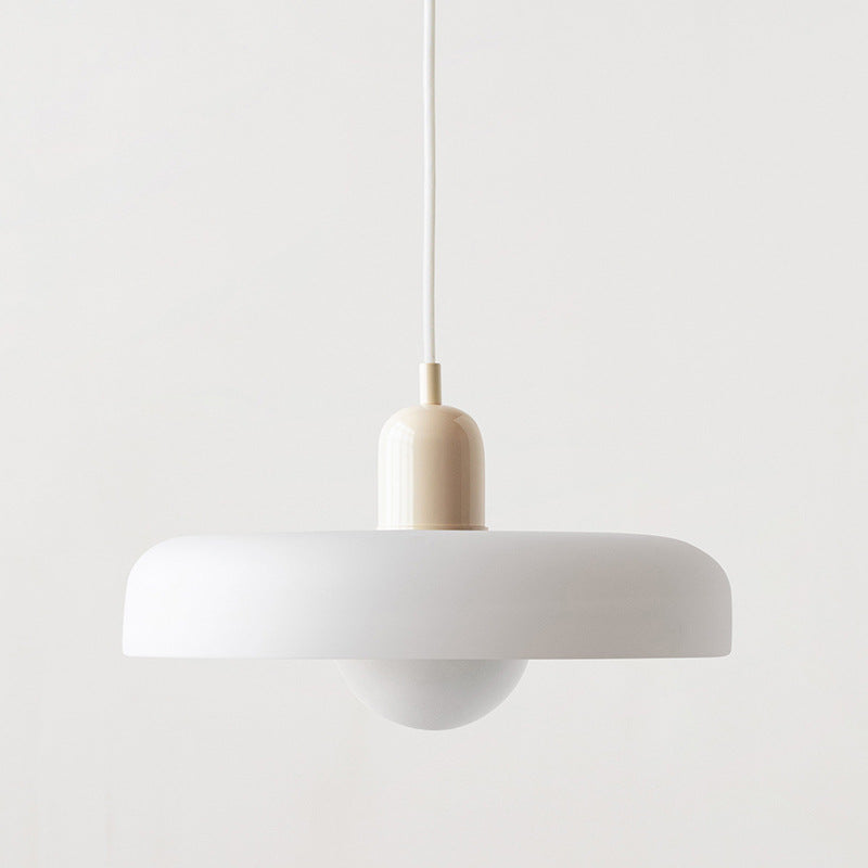 Colourful Pendant Lamp in Bauhaus Style - StiloGlas-Red-Green-25 x 18 cm-State of Style