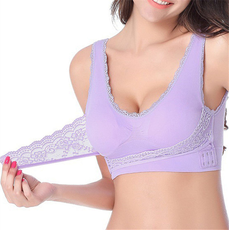 Comfort Bra with Side Closure – Elena-Black-S-State of Style