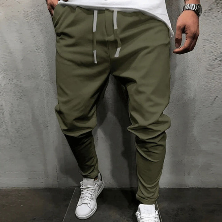 Comfort Fit Men’s Trousers - Dante-Army Green-S-State of Style