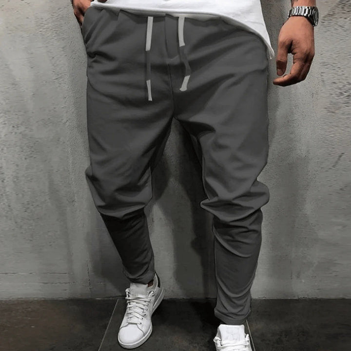 Comfort Fit Men’s Trousers - Dante-Dark Grey-S-State of Style
