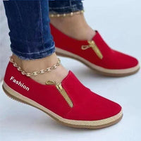 Comfort Slip-On Sneakers for Women – Lina-Black-3-State of Style