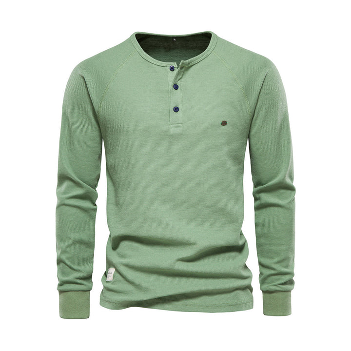 Comfortabele Heren Sweater - Arvid-Green-S-State of Style