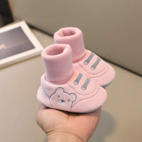 Comfortable and Anti-Slip Socks Shoes for Toddlers - TinySteps-Pink-S (0-6 months)-State of Style