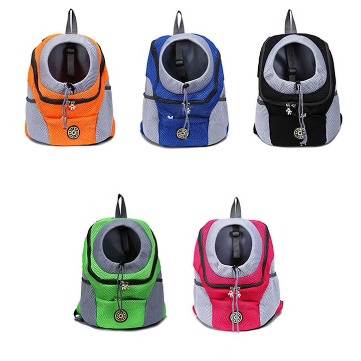 Comfortable and Safe Dog Backpack - BuddyPack-Black-0-5 Kg (30x34x16cm)-State of Style