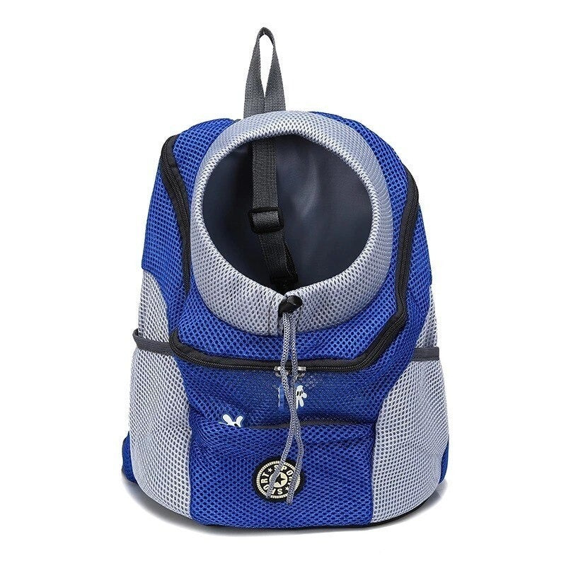 Comfortable and Safe Dog Backpack - BuddyPack-Blue-0-5 Kg (30x34x16cm)-State of Style