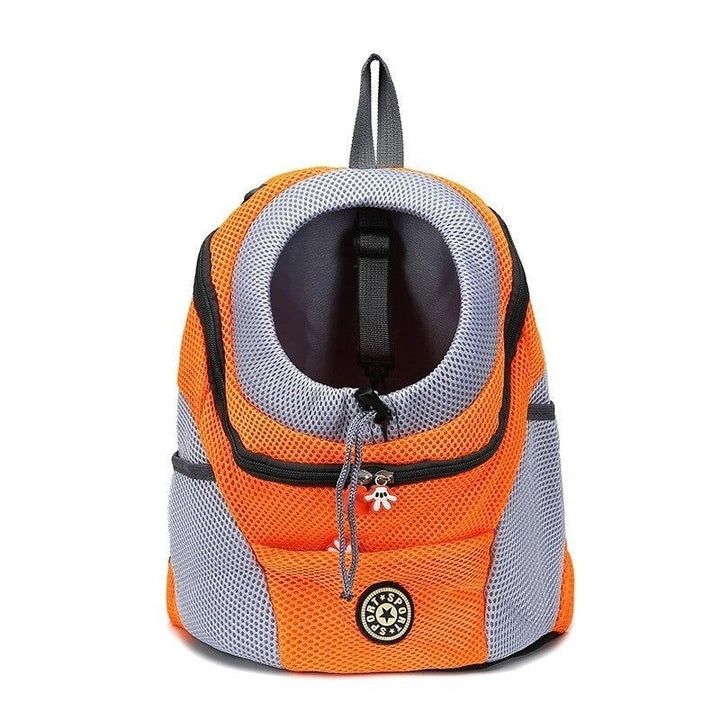 Comfortable and Safe Dog Backpack - BuddyPack-Orange-0-5 Kg (30x34x16cm)-State of Style