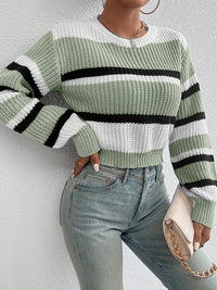Comfortable and Stylish Knitted Jumper - Sienna-Green-S-State of Style