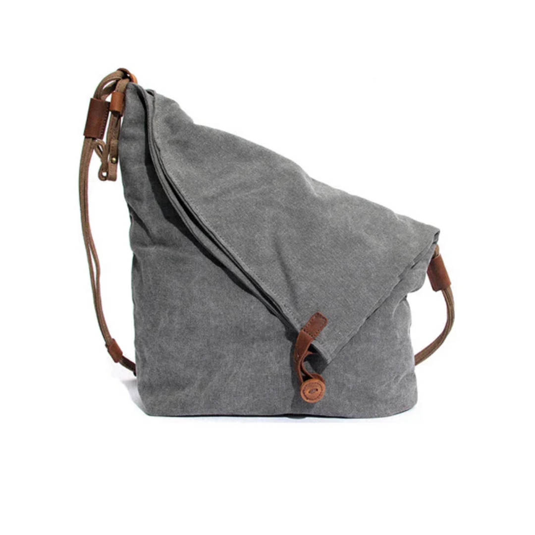 Comfortable and Stylish Shoulder Bag with Soft Exterior - SoftEase-Grey-State of Style