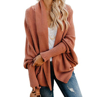 Comfortable and Stylish Women's Cardigan - Livia-Burgundy-One Size-State of Style