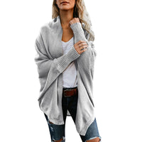Comfortable and Stylish Women's Cardigan - Livia-Grey-One Size-State of Style