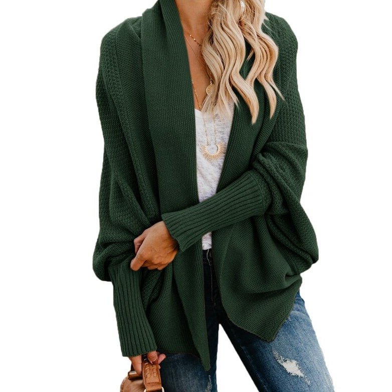 Comfortable and Stylish Women's Cardigan - Livia-Turquoise-One Size-State of Style