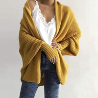 Comfortable and Stylish Women's Cardigan - Livia-Yellow-One Size-State of Style