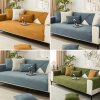 Comfortable Anti-Slip Cover for Your Couch – SnugMat-70x120cm-Orange-State of Style