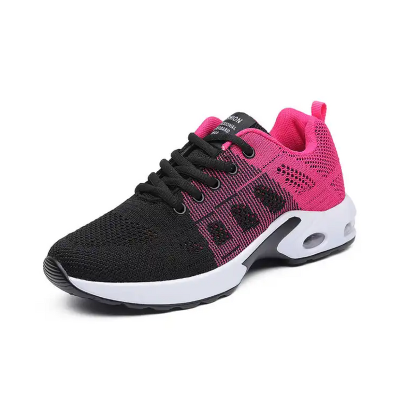 Comfortable & Breathable Orthopedic Women's Sneakers – Marlene-Blue Pink-3-State of Style