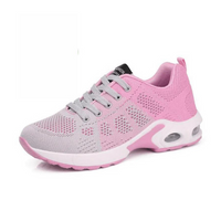 Comfortable & Breathable Orthopedic Women's Sneakers – Marlene-Pink Gray-3-State of Style
