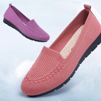 Comfortable & Breathable Women's Slip-On Everyday Shoes with Arch Support – Leona-Pink-3-State of Style