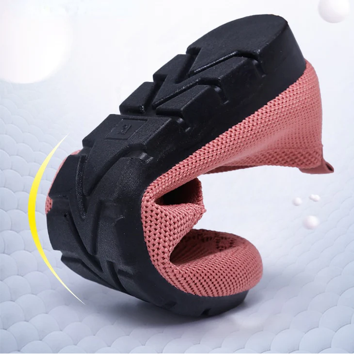 Comfortable & Breathable Women's Slip-On Everyday Shoes with Arch Support – Leona-Pink-3-State of Style