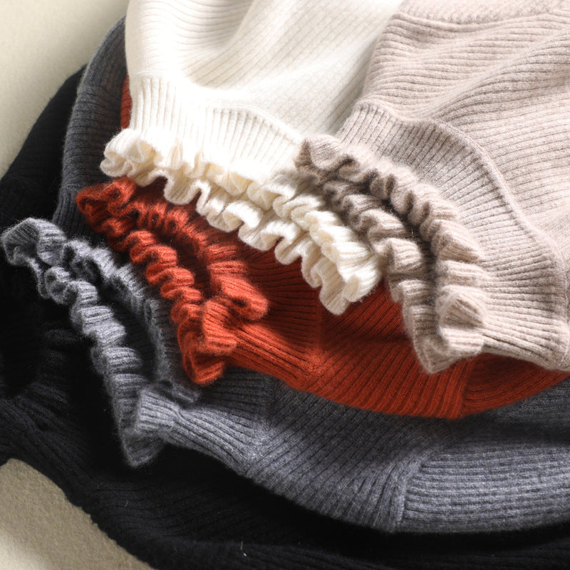 Comfortable Cashmere Women's Turtleneck Sweater - Aurélie-Brown-S-State of Style