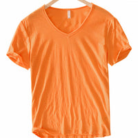 Comfortable Casual Summer Men's T-Shirt - Ruben-Orange-M-State of Style