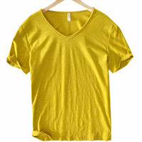 Comfortable Casual Summer Men's T-Shirt - Ruben-Yellow-M-State of Style