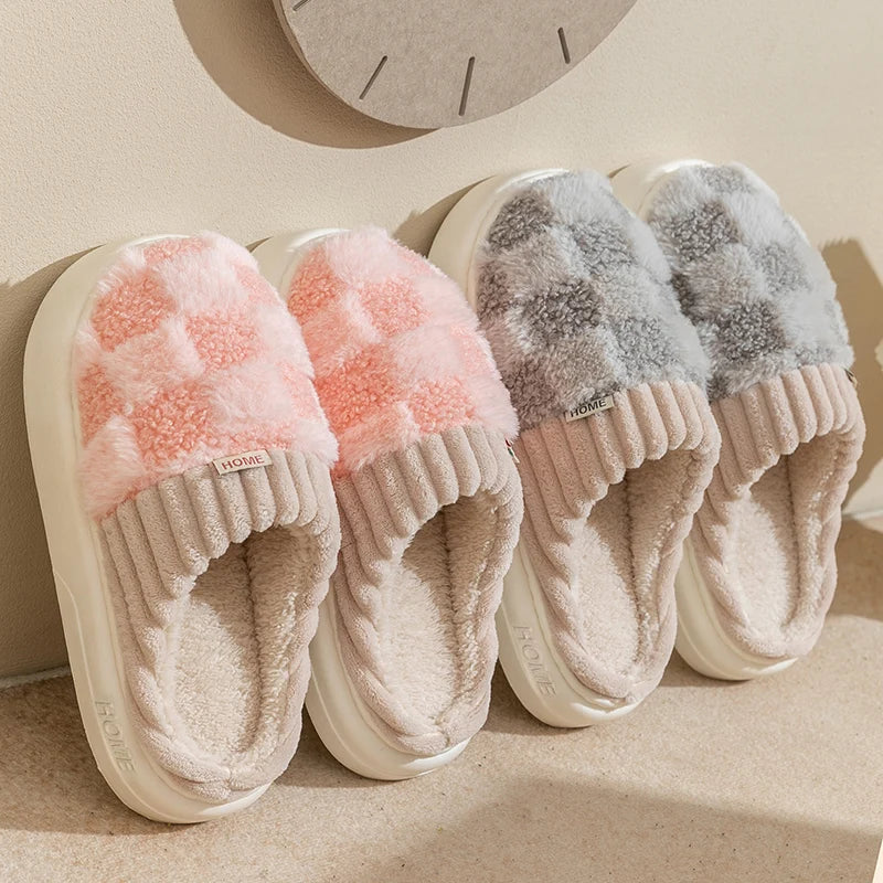 Comfortable Cotton Slippers - Jesse-Grey-8-State of Style