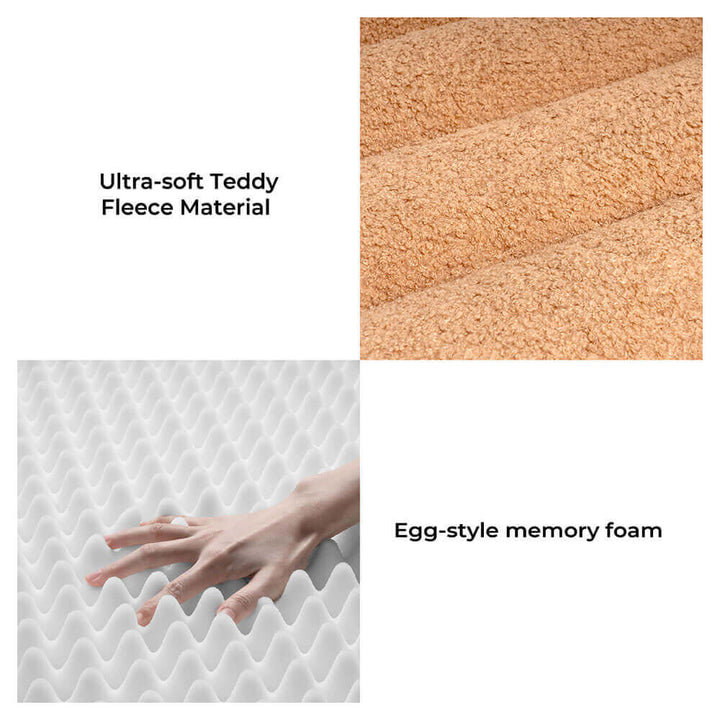 Comfortable Dog Bed - CheesecakeComfort Bed-M-White-State of Style