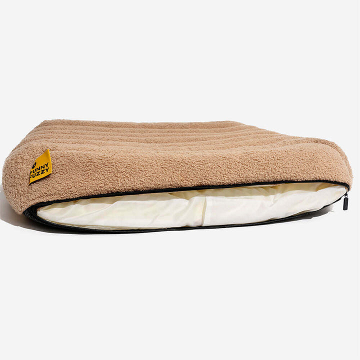 Comfortable Dog Bed - CheesecakeComfort Bed-M-White-State of Style