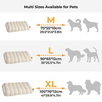 Comfortable Dog Bed - CheesecakeComfort Bed-M-White-State of Style