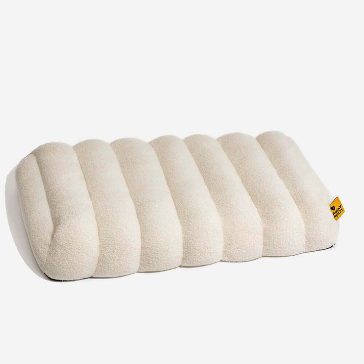 Comfortable Dog Bed - CheesecakeComfort Bed-M-White-State of Style