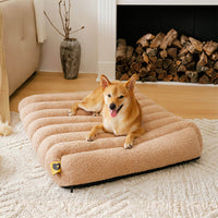 Comfortable Dog Bed - CheesecakeComfort Bed-M-White-State of Style