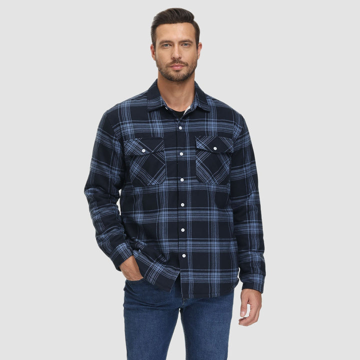 Comfortable Fleece Shirt - Ruben-Brown-S-State of Style