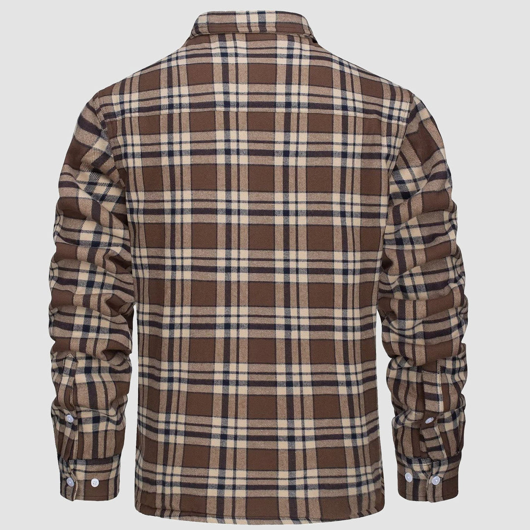 Comfortable Fleece Shirt - Ruben-Brown-S-State of Style